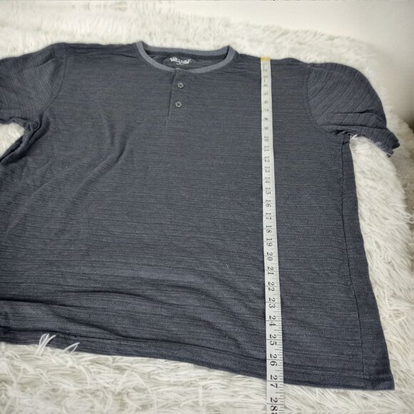 Big Sky Outfitters Short Sleeve 3 Button Shirt T-Shirt XL - Picture 3 of 5